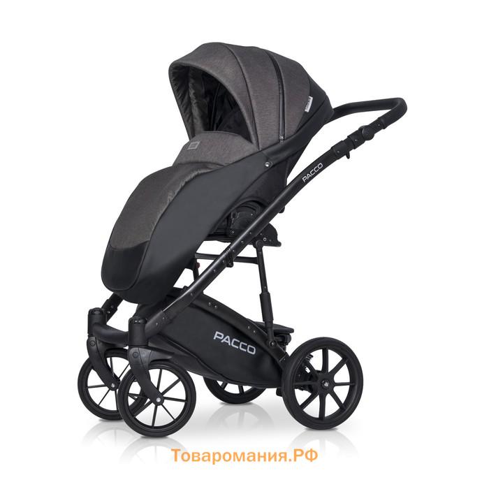 Коляска 2 в 1 Riko Pacco, цвет carbon