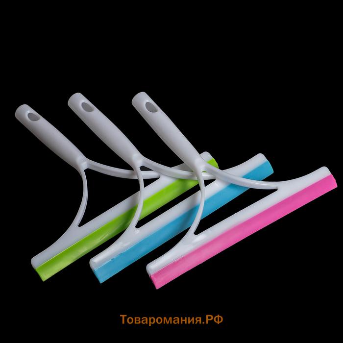 Водосгон силиконовый  «Помощник», 25×21 см, МИКС