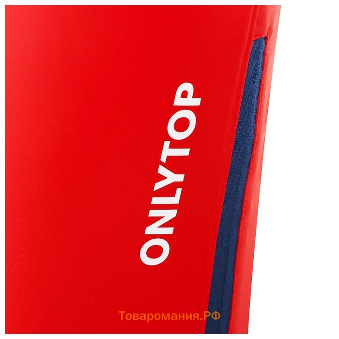 Брюки спортивные ONLYTOP унисекс, р. 58, цвет красный