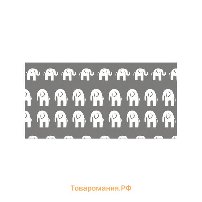Корзина для игрушек «Прогулка слонов, размер 35х50 см