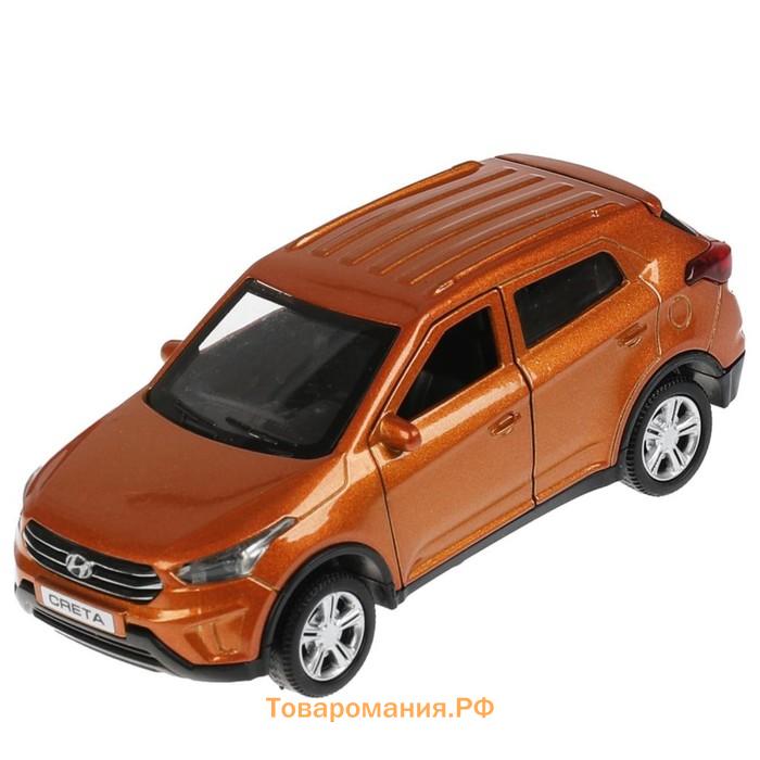 Машина металлическая Hyundai Creta/Skoda Yeti, 12 см, двери, багаж, инерция, МИКС