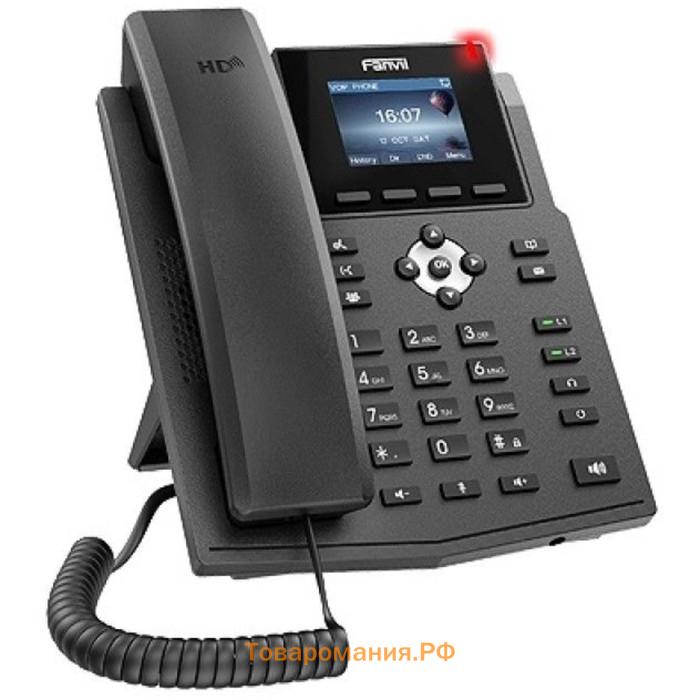 Телефон IP Fanvil X3S Pro, чёрный