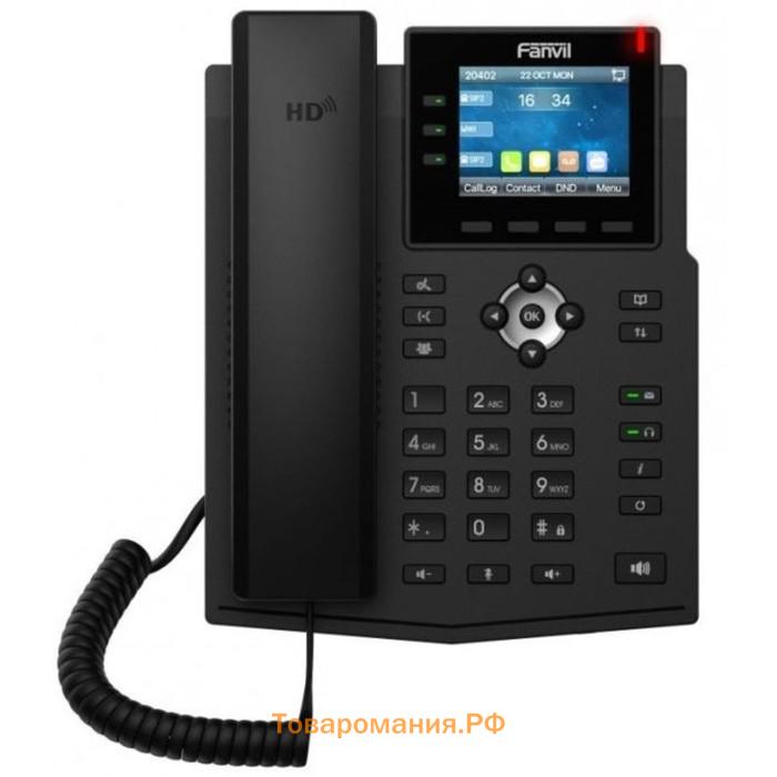 Телефон IP Fanvil X3U Pro, чёрный