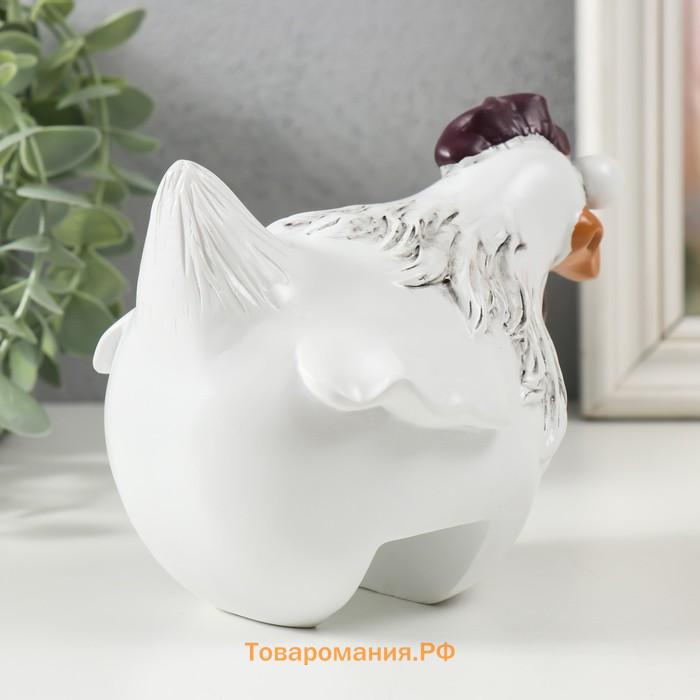 Фигурка полистоун «Забавный петушок. Удивление», 13×13×14 см