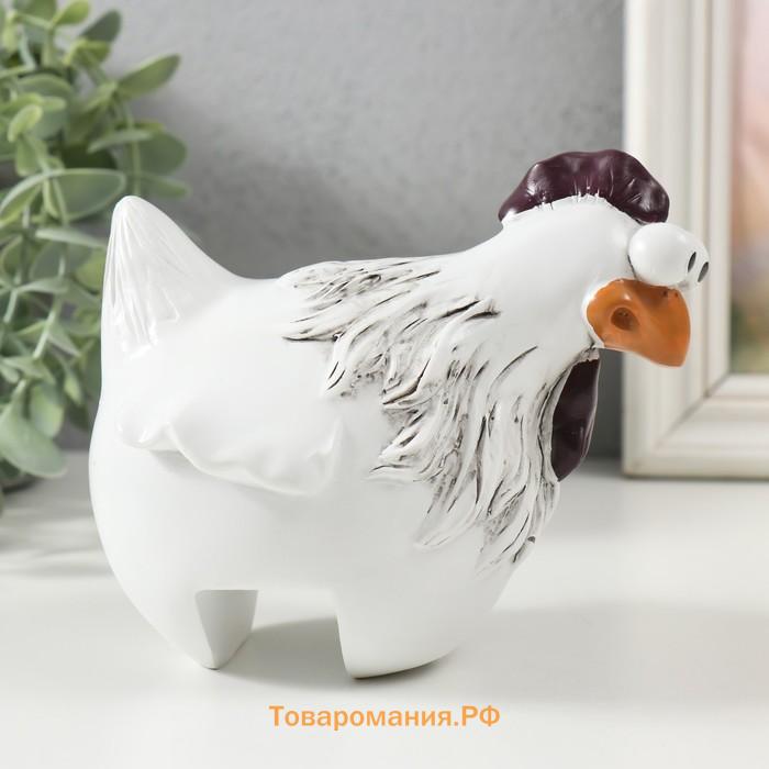 Фигурка полистоун «Забавный петушок. Удивление», 13×13×14 см