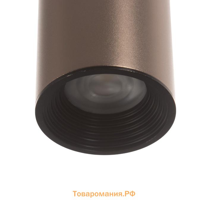 Светильник "Лукас" LED 5Вт 4000К кофе 5х5х30-130см