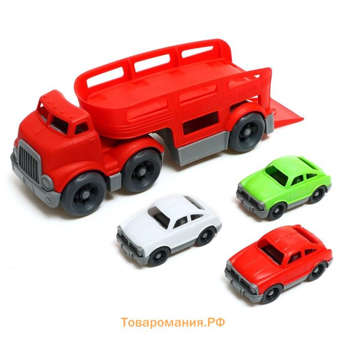 Автовоз Car Hauler №2, цвета МИКС