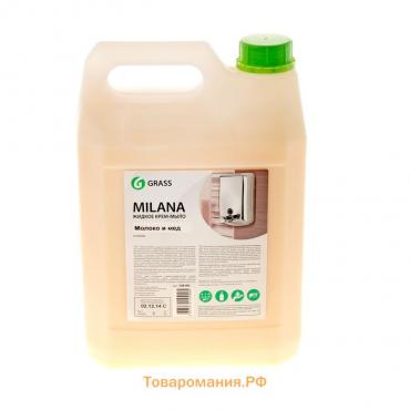 Жидкое крем-мыло Grass Milana "Молоко и мед", 5 л