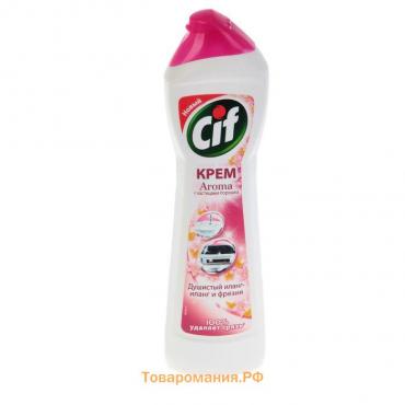 Чистящий крем CIF Aroma «Розовая свежесть», 500 мл