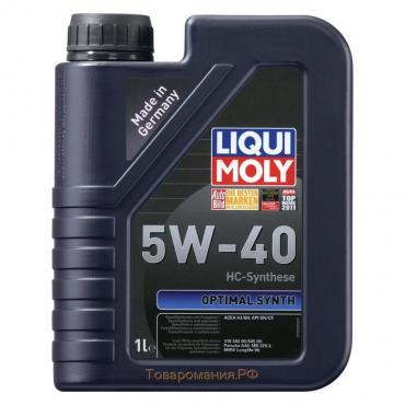 Масло моторное  Liqui Moly Optimal Synth 5W-40, 1 л