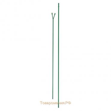 Опора для ветвей, h = 160-280 см, ножка d = 1,6 см, металл, зелёная