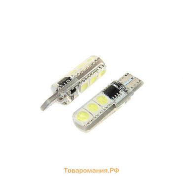 Автомобильная лампа Cartage, светодиодная, T10 W5W, 12 В, 3 Вт, 6 SMD-5050, набор 2 шт