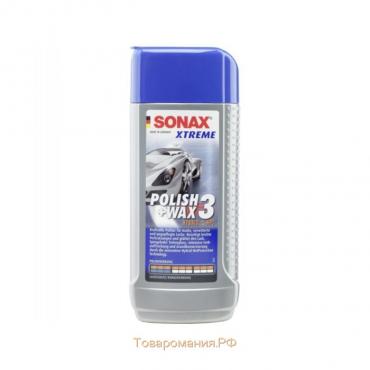 Xtreme Полироль SONAX №3 NanoPro для поврежденных покрытий, 250 мл, 202100