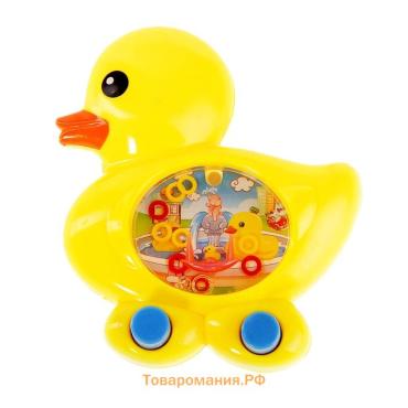 Водная игра с колечками «Утёнок», МИКС