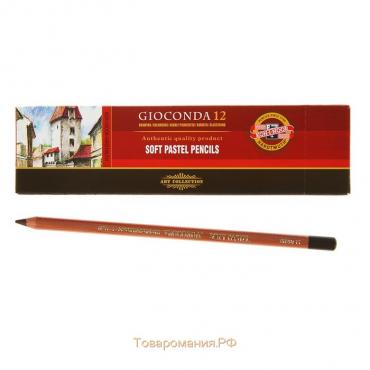 Пастель сухая в карандаше Koh-I-Noor GIOCONDA 8820/11 Soft Pastel, caput mortuum light (коричневый)