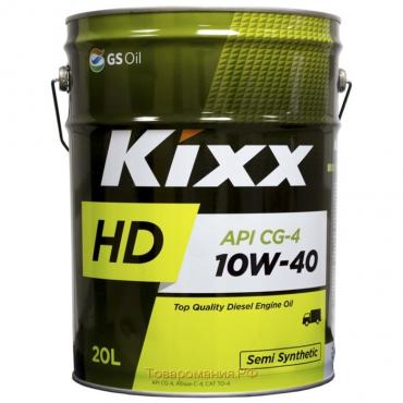 Масло моторное  Kixx HD CG-4 10W-40 Dynamic, 20 л