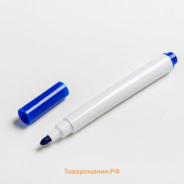 Маркер на водной основе, синий, 1×1×9 см