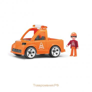 Машинка Efko MultiGo «Автомобиль дорожной службы», с водителем