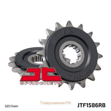 Звезда ведущая JT sprockets 1586.17RB, цепь 525, 17 зубьев