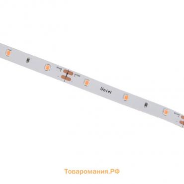 Фитолента светодиодная Uniel, 12 В, SMD2835, 2 м, IP20, 7.5Вт/м, 42LED/м, мультиспектральная