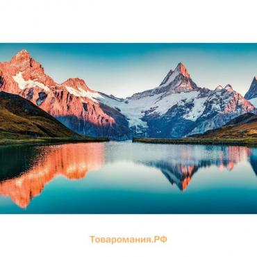 Фотобаннер, 300 × 200 см, с фотопечатью, люверсы шаг 1 м, «Горное озеро», Greengo