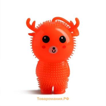 Ёжка «Олень», световой, цвета МИКС