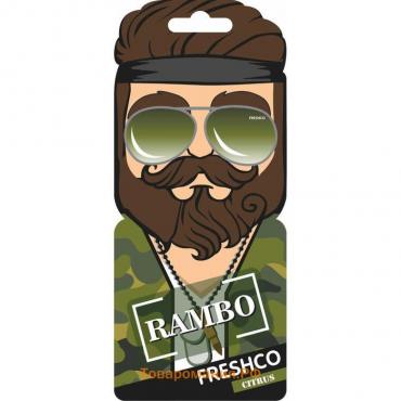 Ароматизатор в машину Freshco Rambo «Цитрус», подвесной