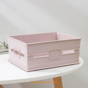 Ящик для хранения, 22.7×17×9.5 см, МИКС