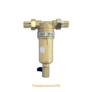 Фильтр Т-образный Honeywell латунь FF06, 3/4", PN25 р/р 80С, сливной кран, FF06,-3/4"AAMBRU