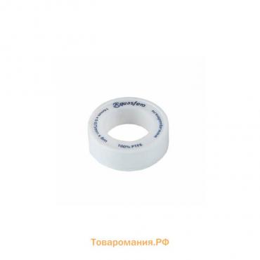 Лента ФУМ Aquasfera 6020-01 PTFE, для воды, 10 мм х 0,075 мм х 8 м