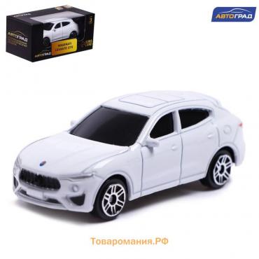 Машина металлическая MASERATI LEVANTE GTS, 1:64, цвет белый