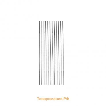 Полотно для ручного лобзика KWB №4, раб. длина 83 мм, криволинейный рез, 12 шт.