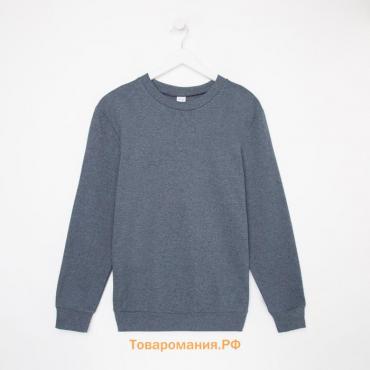 Свитшот мужской MINAKU: Casual collection MAN цвет графит меланж, размер 48