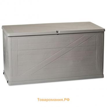 Сундук Toomax WoodLine, 420 л, светло-серый