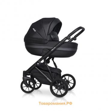 Коляска 2 в 1 Riko Delta Ecco, цвет black