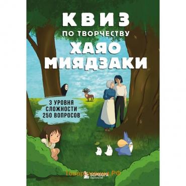 КВИЗ по творчеству Хаяо Миядзаки. 3 уровня сложности, 250 вопросов