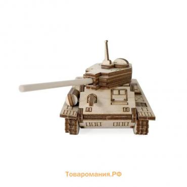 Конструктор деревянный «Армия России», танчик Т-34