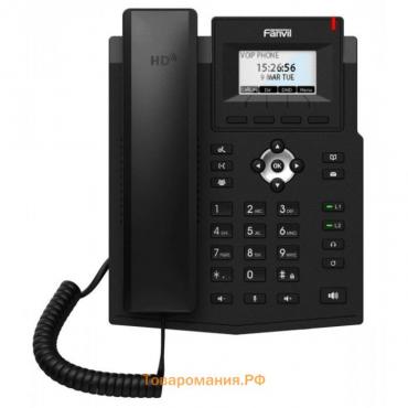 Телефон IP Fanvil X3SP Lite, чёрный