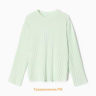 Джемпер вязаный женский MINAKU:Knitwear collection цвет фисташковый, р-р 42-44